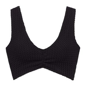 SOLD❗️Montce Black Crochet Kim Variation Bikini Top